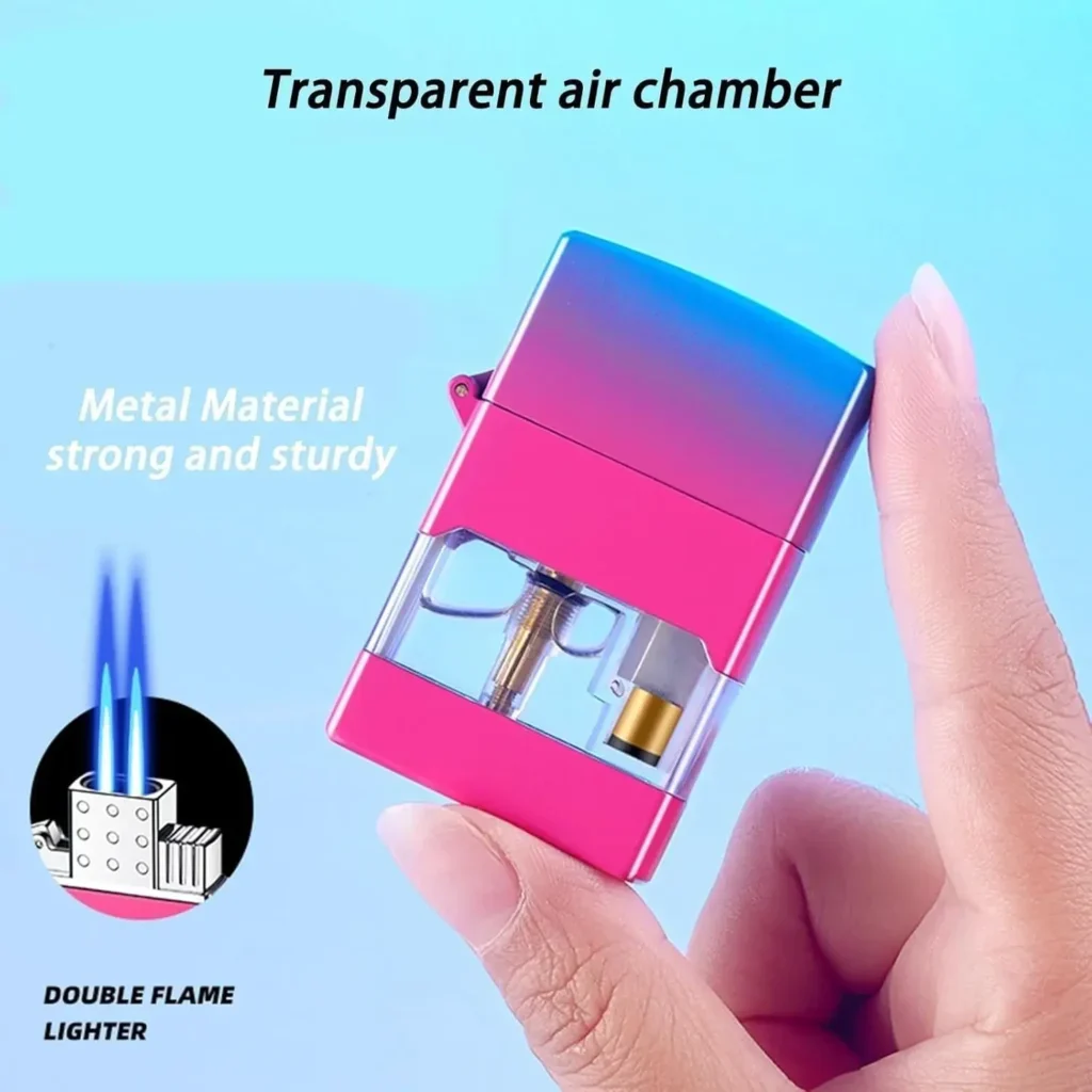 Pink Chamber Lighter | Chic Design & Reliable Flame - Image 3